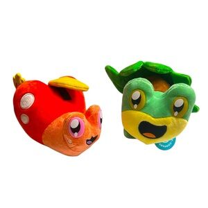 Manhattan Toy CO set of Morphies Snappafire and Furttleaf plush New‎ with tags
